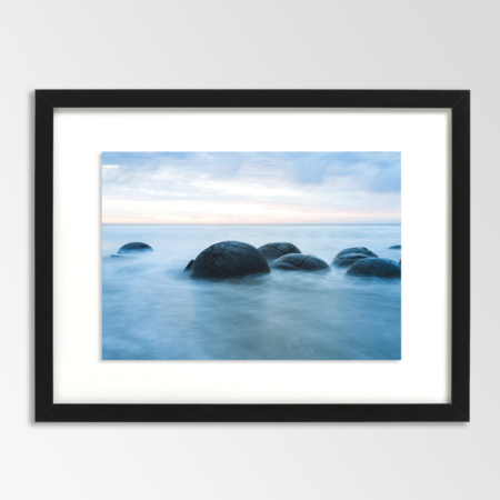 Moeraki Boulders-Blue